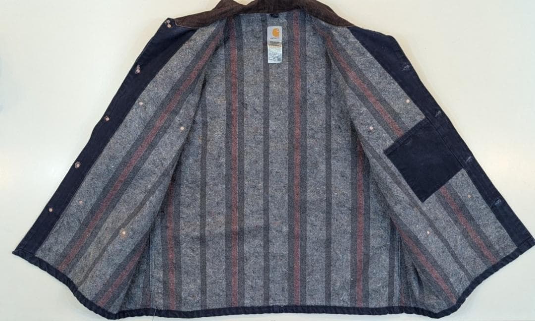 carhartt　ミシガンチョアコート　USA製　00s　ブランケットライニング