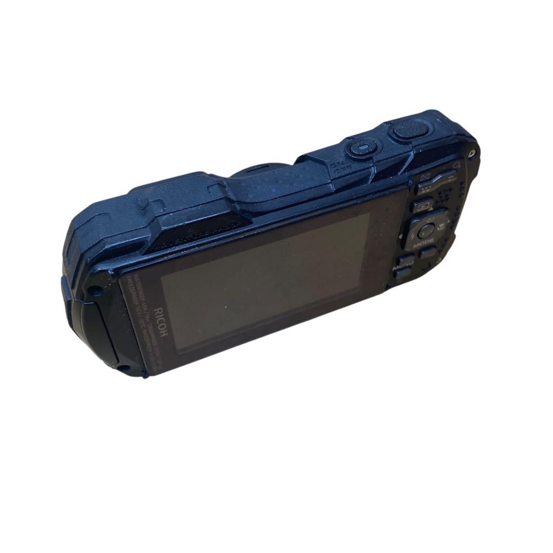 ≪防水カメラ≫RICOH リコー WG-50 防水 ブラック アウトドアに！
