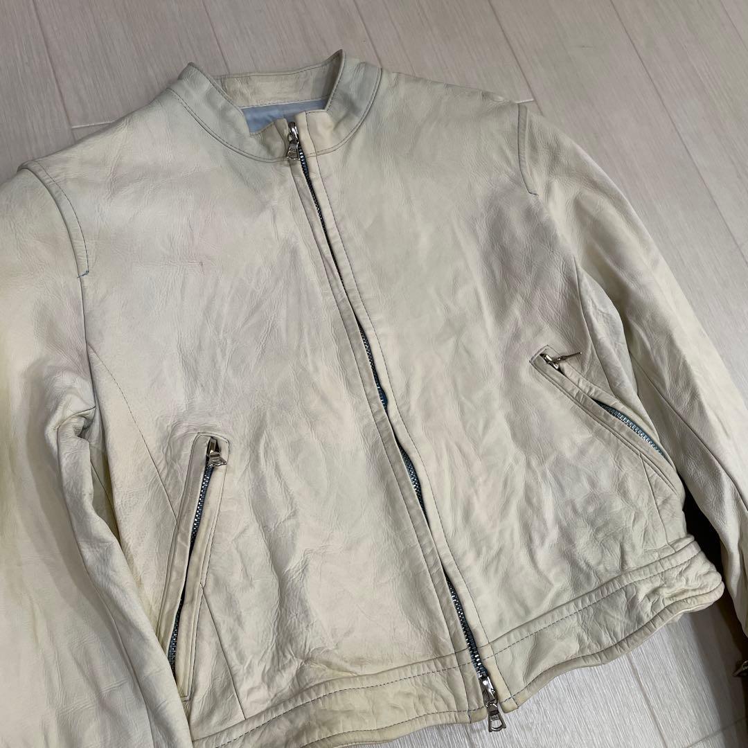 希少 ISAMUKATAYAMA BACKLASH ライダースジャケット 牛革