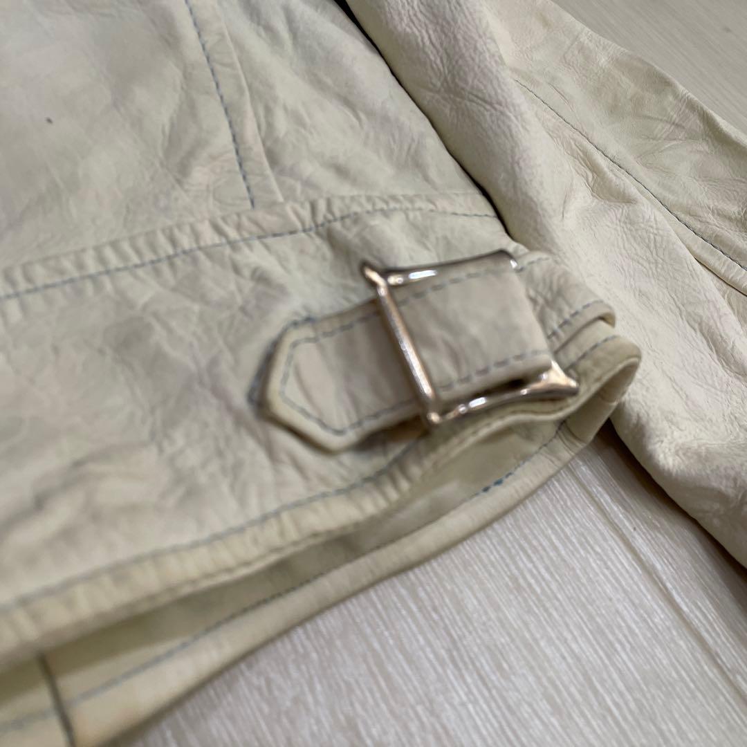 希少 ISAMUKATAYAMA BACKLASH ライダースジャケット 牛革