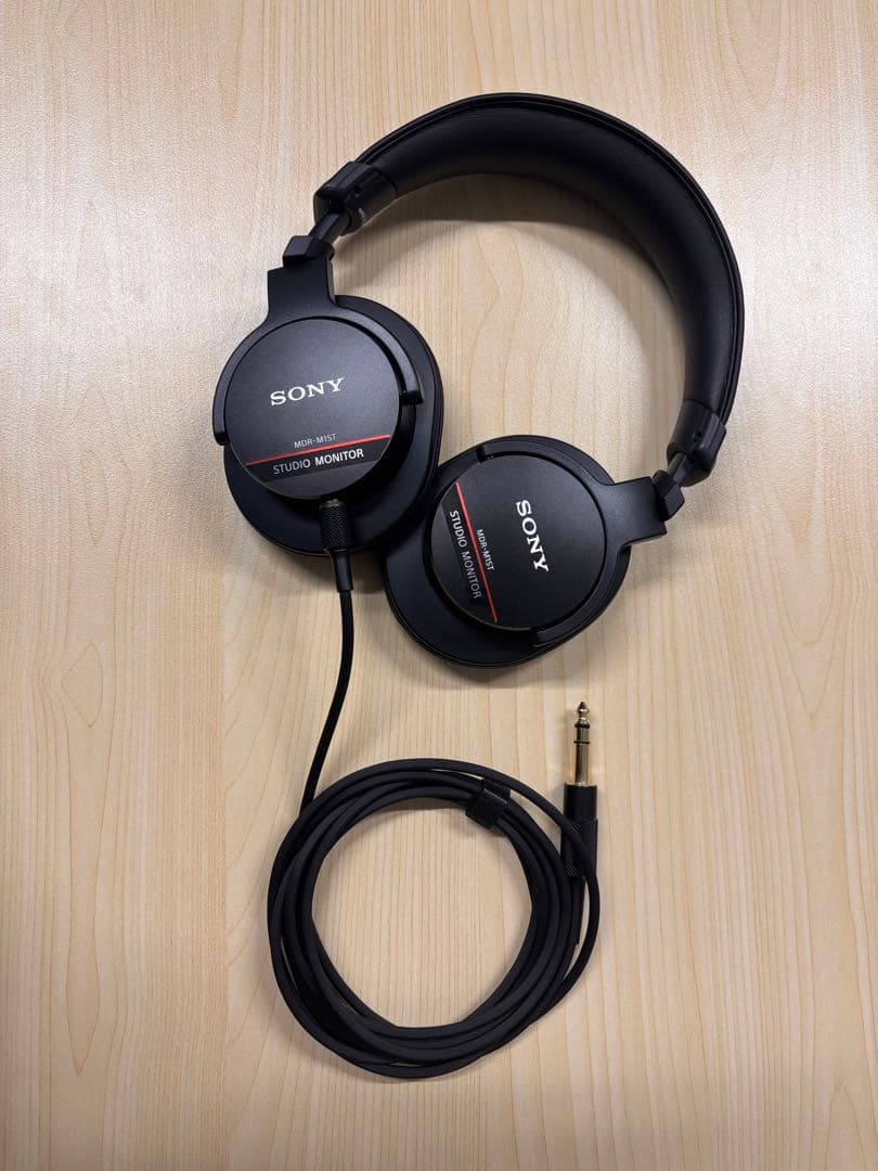 Sony スタジオモニターヘッドフォン MDR-M1ST