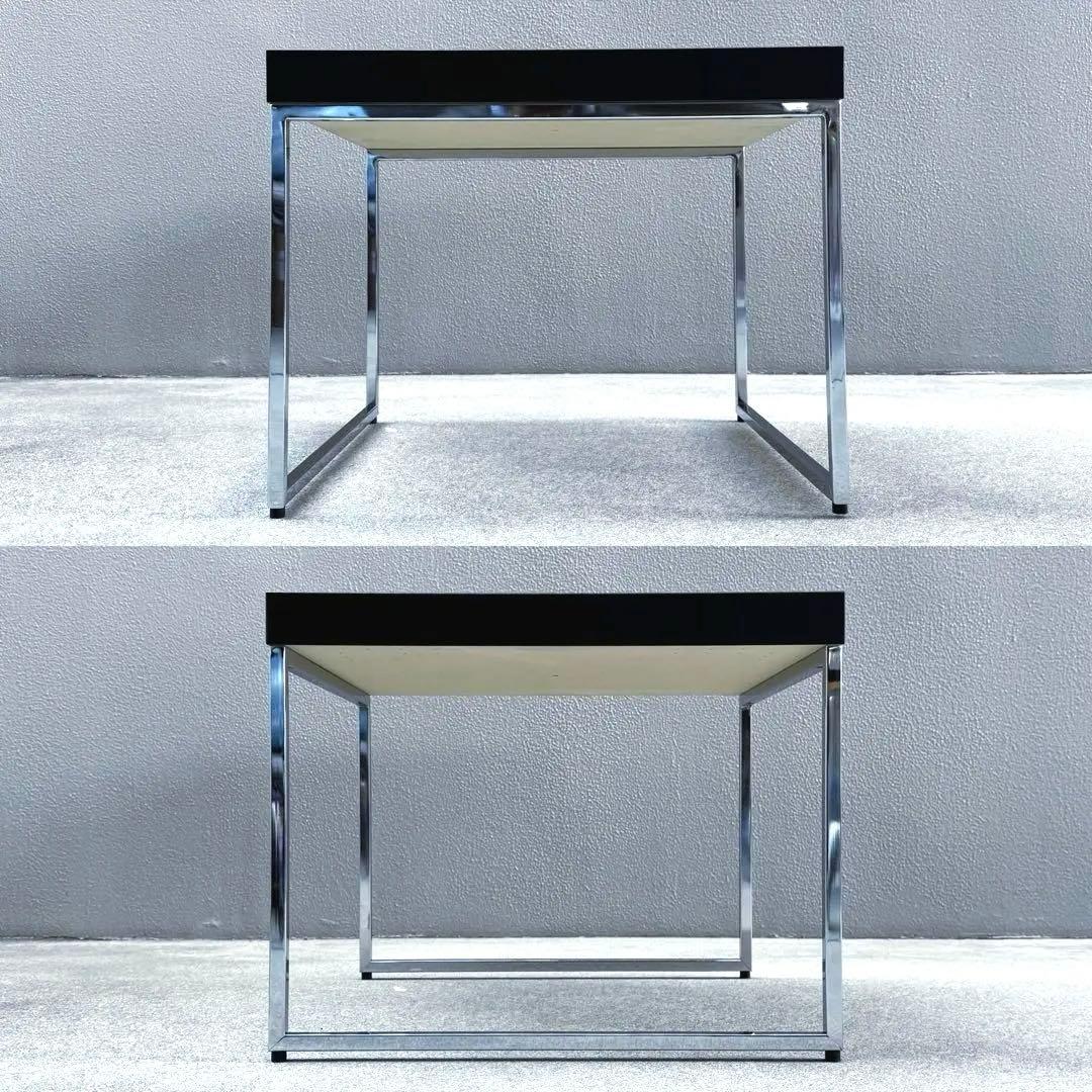 ボーコンセプト コーヒーテーブル サイドテーブル 木製 スチール 北欧 スクエア