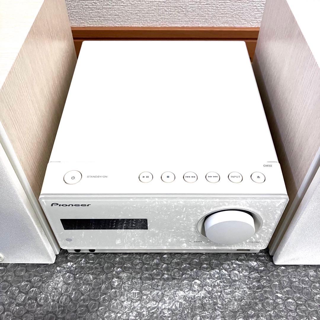 Pioneer パイオニア　CDコンポ　ミニコンポ　X-CM32BT-W✨良品✨