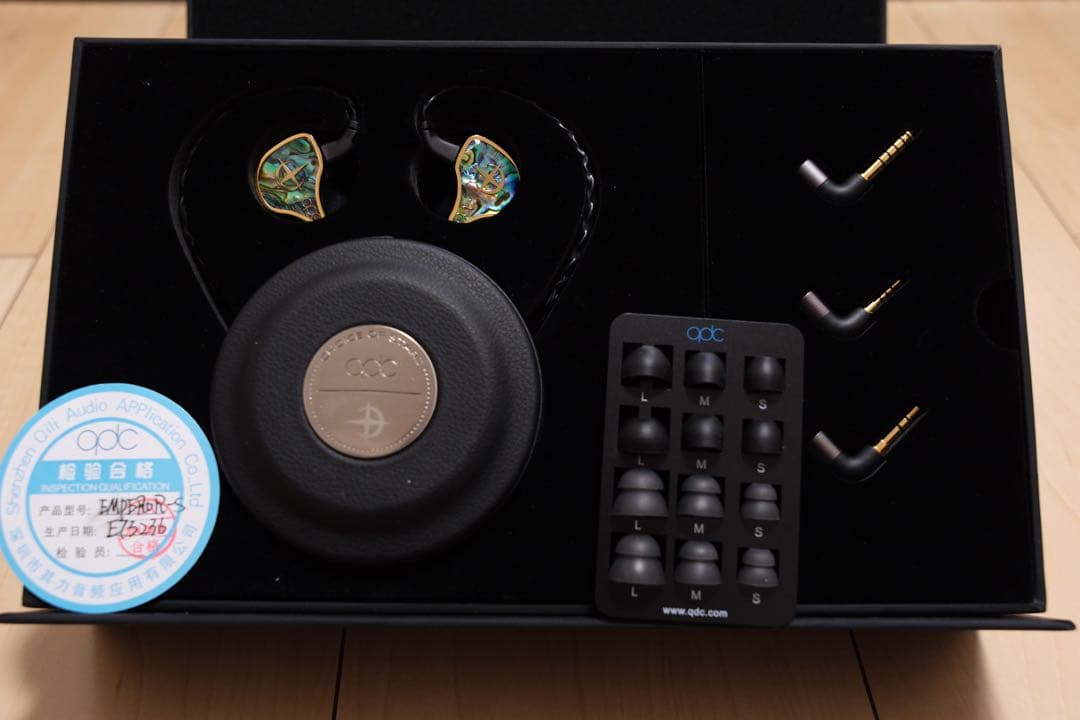 qdc EMPEROR 【付属品完備】 フラッグシップ有線イヤホン