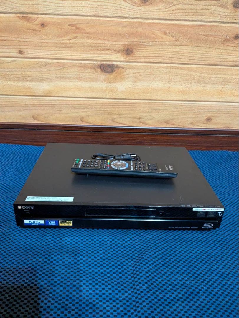 Sony ブルーレイレコーダー リモコン付き