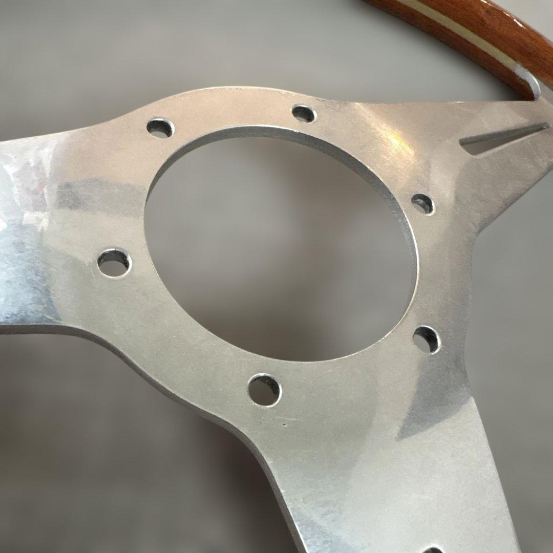 当時物 NARDY ナルディウッドステアリング 現物のみ