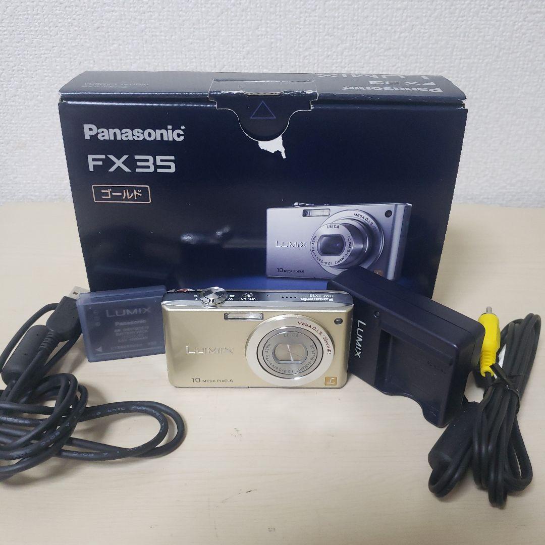 ★美品【動作確認済】Panasonic パナソニック LUMIXDMC-FX35