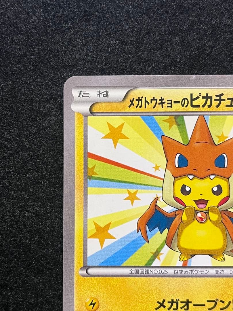 プ*ん様 メガトウキョーのピカチュウ 098/XY-P ポンチョ ポケモンセンタ
