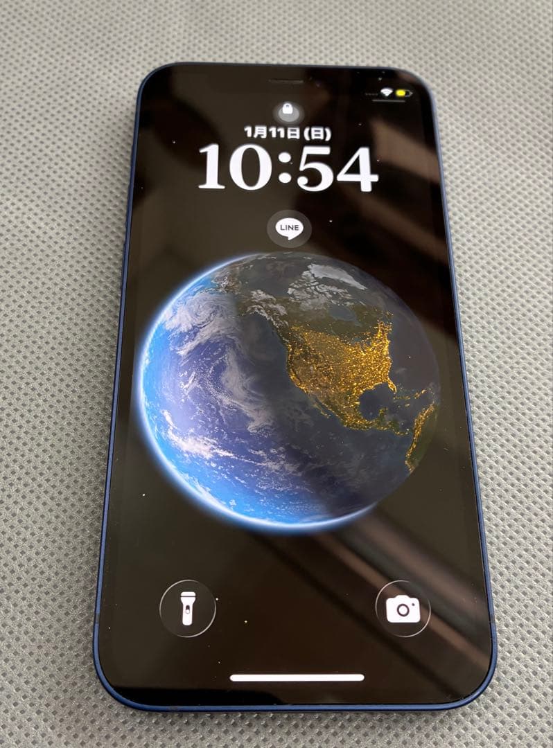 iPhone12 mini 128GB ブルー　箱・付属品(付属品は新品未使用)