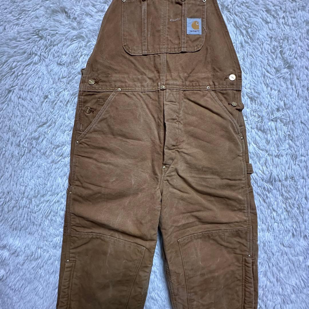 Carhartt カーハート R02 ダック ダブルニー ビブオーバーオール ②