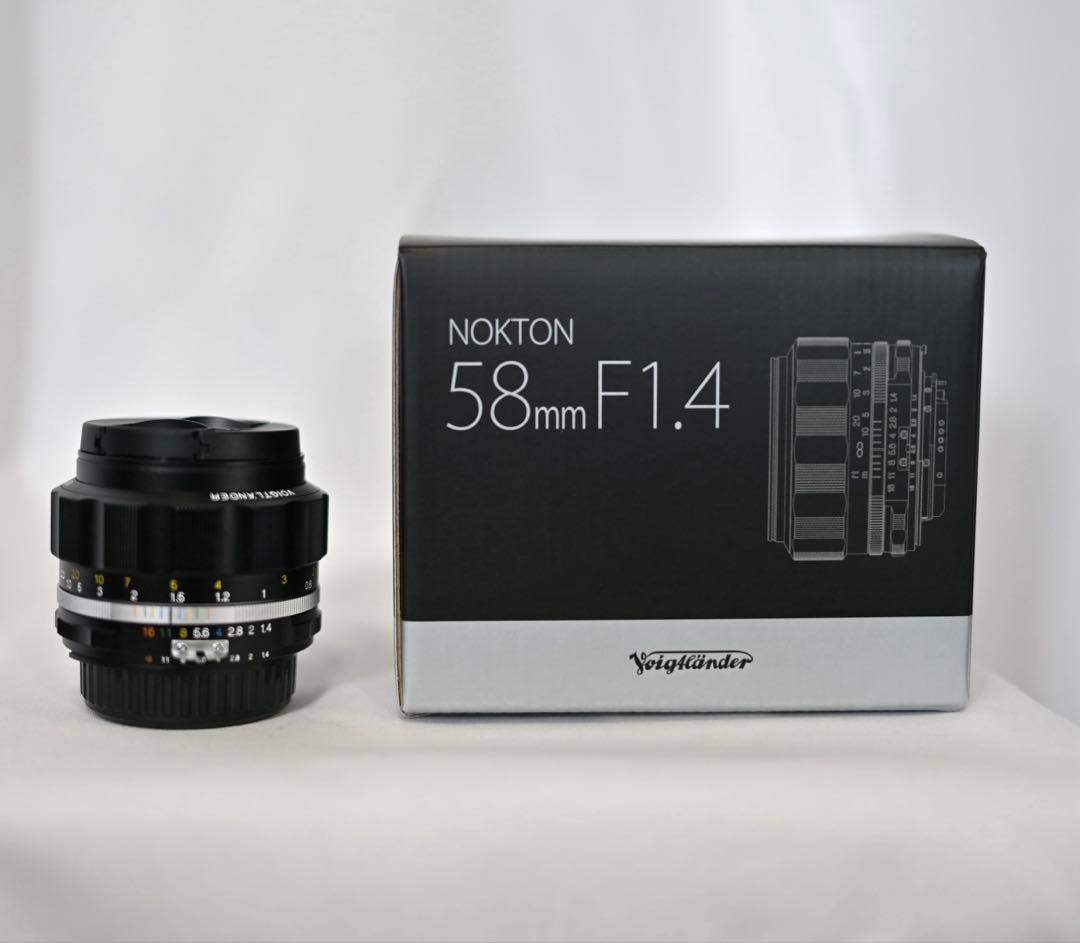 Voigtlander NOKTON 58mm F1.4 レンズ