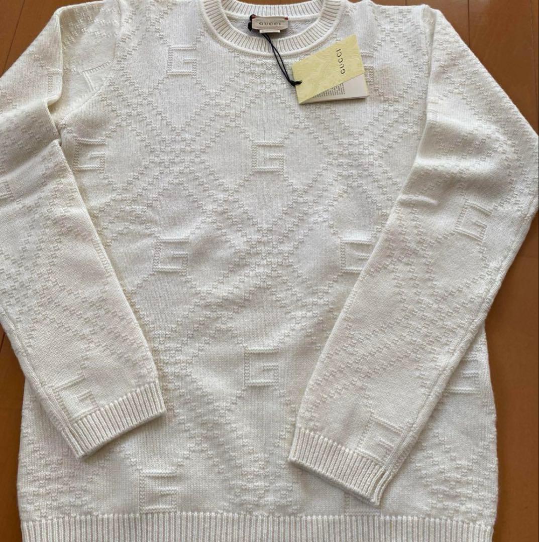 【ゆき】グッチチルドレン　ロゴカシミヤニット