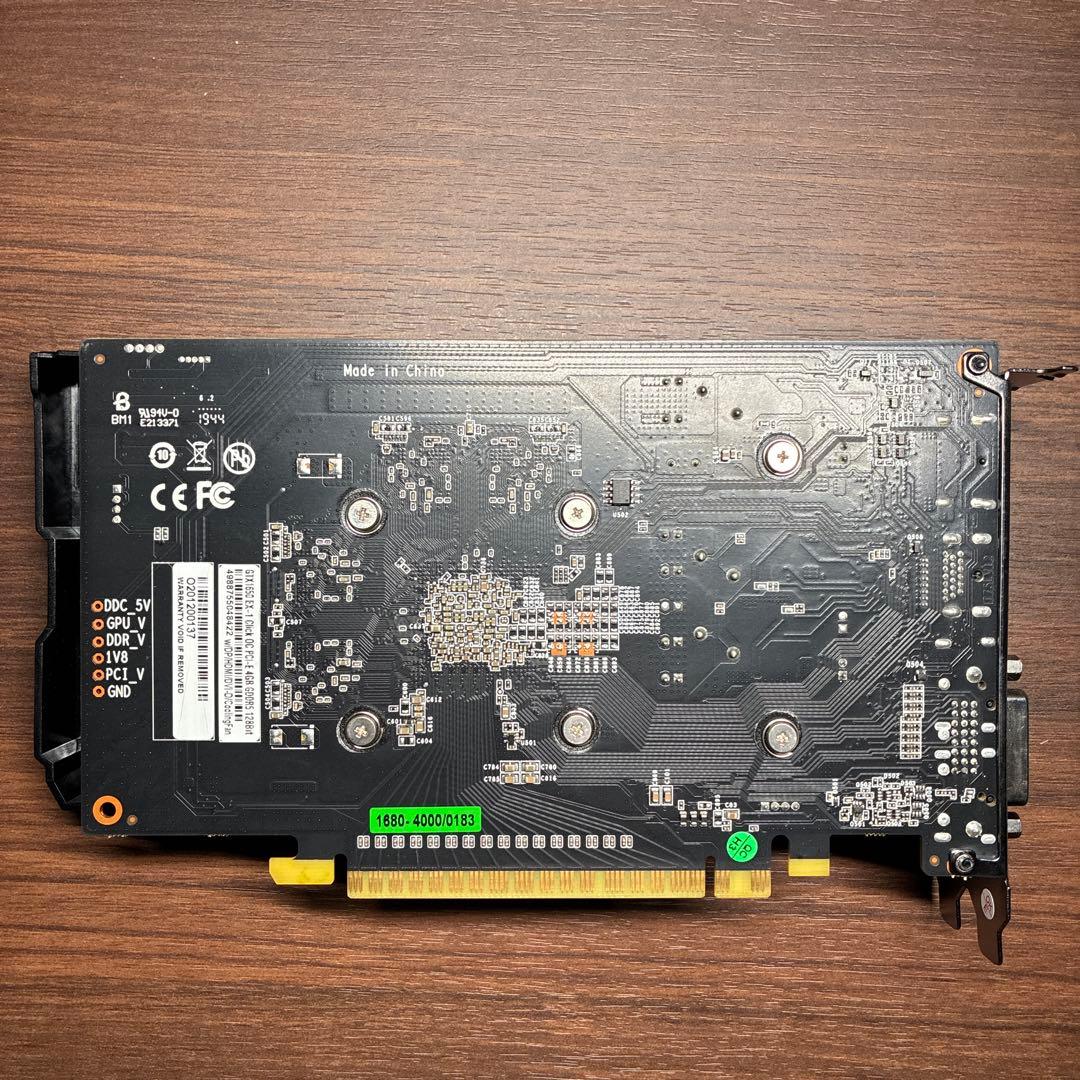 パ*隊様 GTX1650 EX-1 Click OC PCI-E 4GB GDD