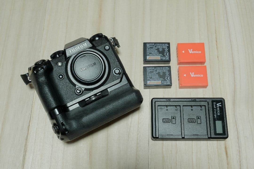値下げ中※FUJIFILM X-H1★縦位置パワーブースターグリップセット★