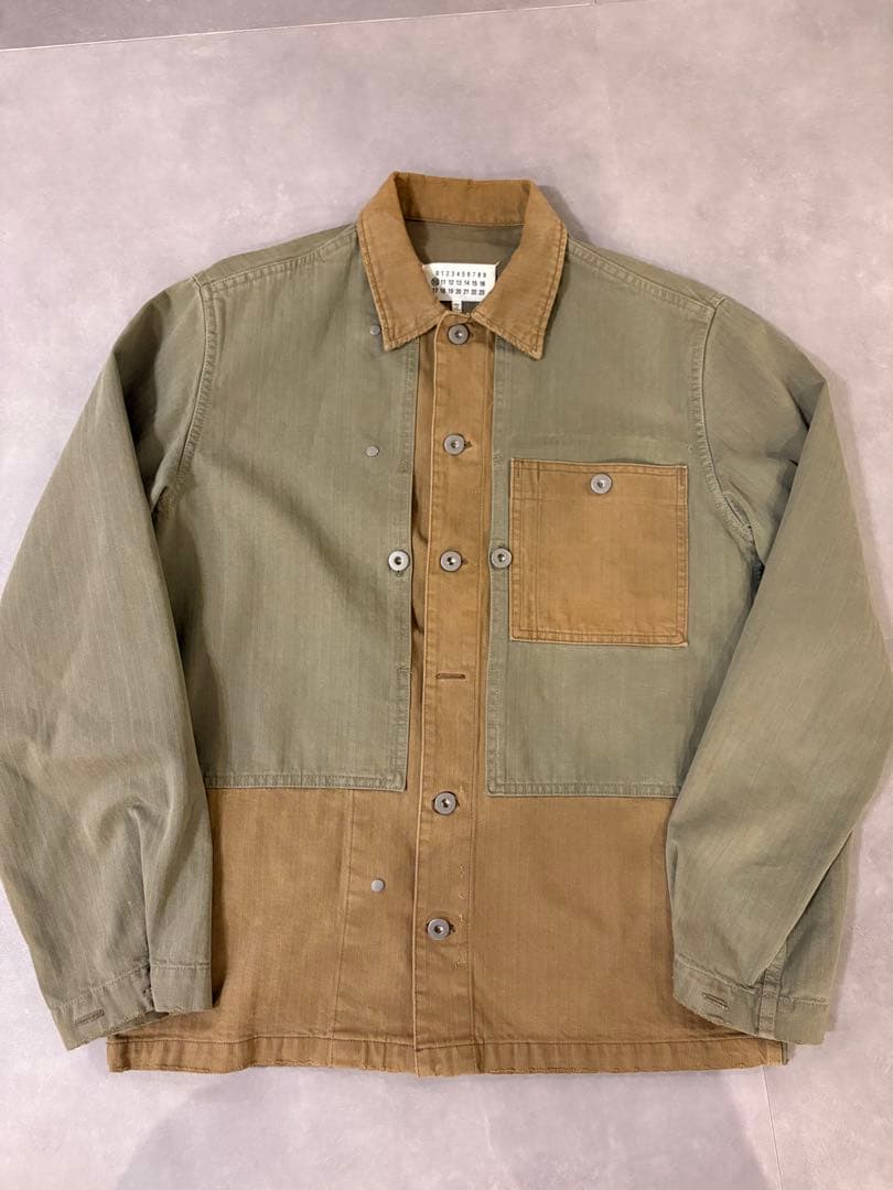☆maison margiela☆ダメージ加工REPLICAワークジャケット