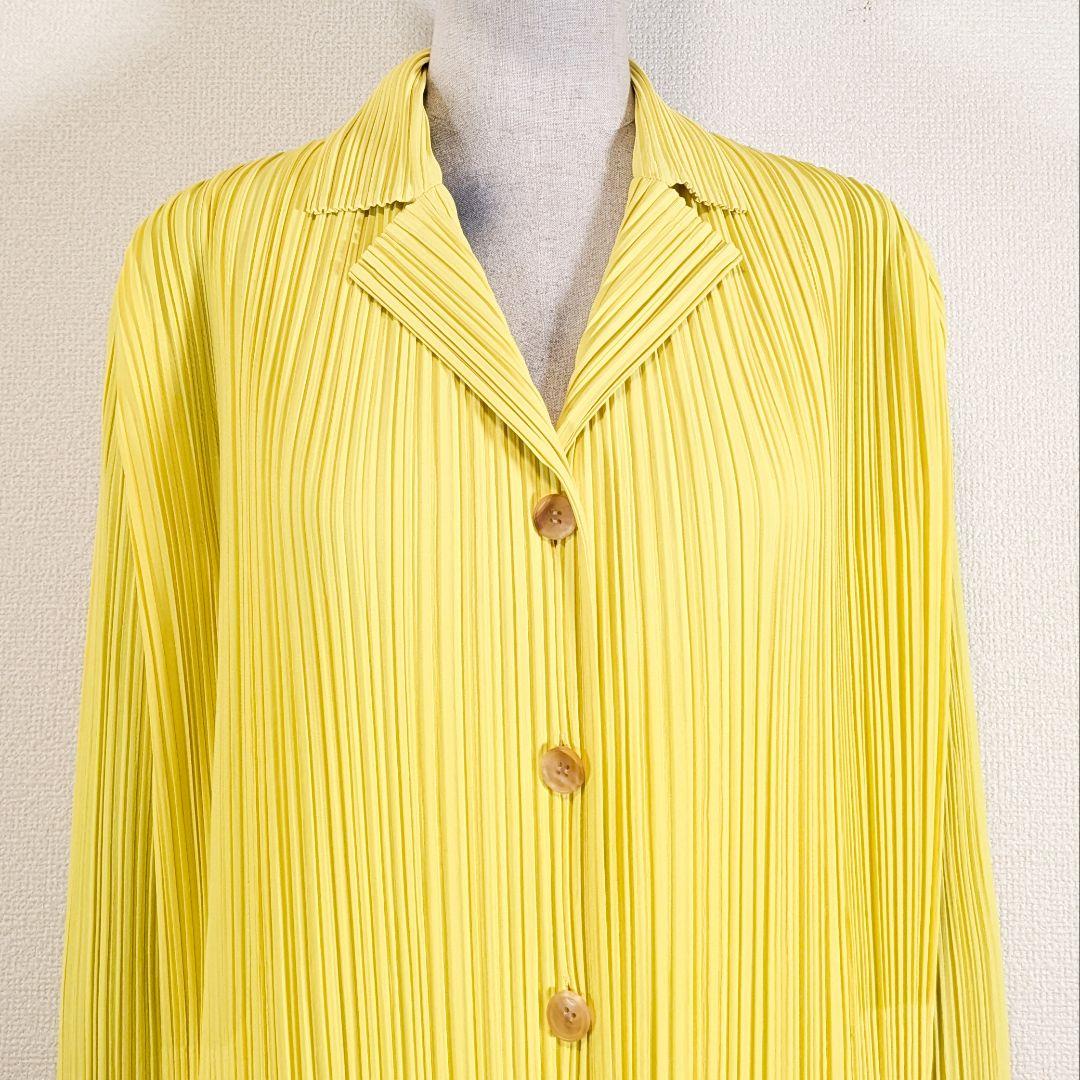 イッセイミヤケ　プリーツ　ジャケット　サイズ3　プリーツプリーズ