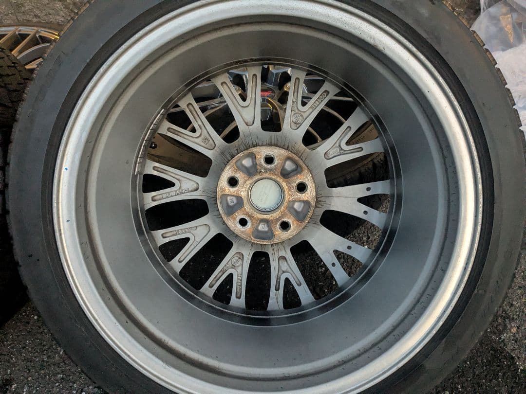 WRX STI 純正 18インチ ホイールセット ブリヂストン