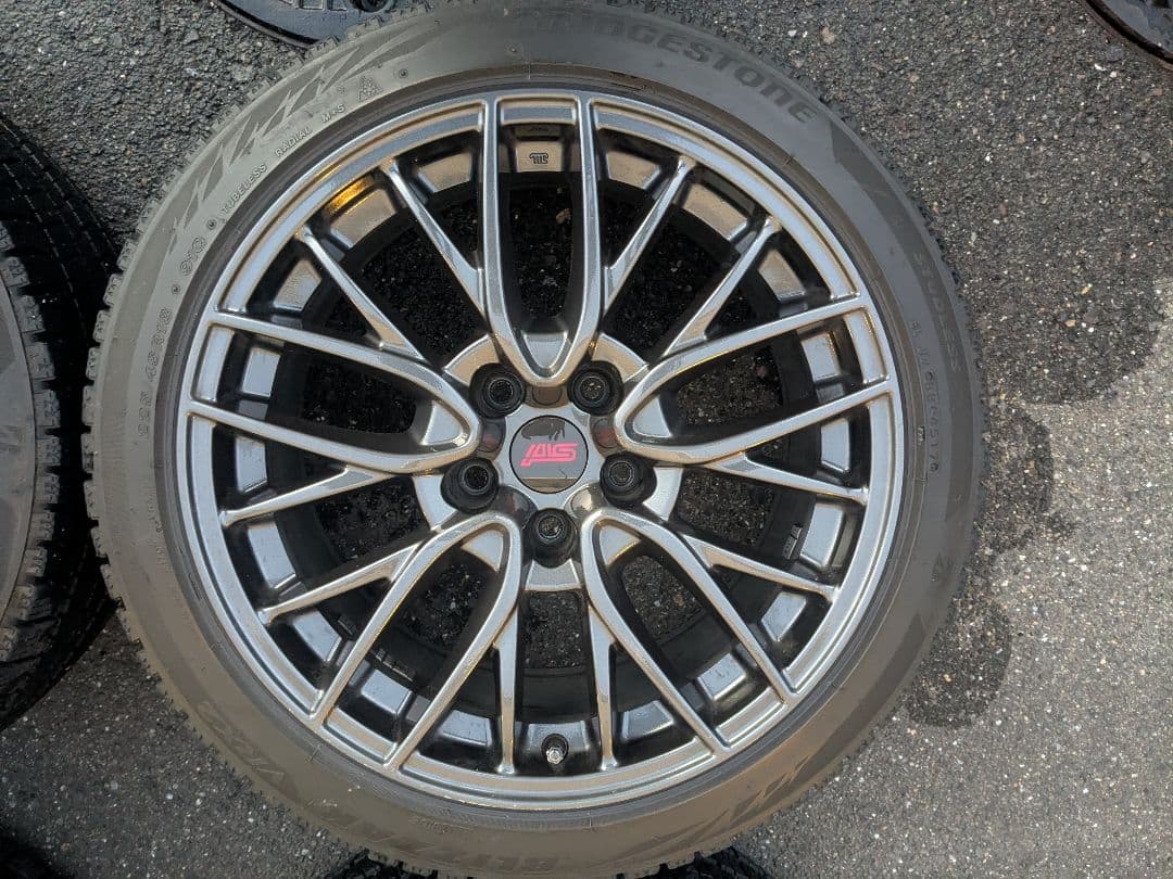 WRX STI 純正 18インチ ホイールセット ブリヂストン