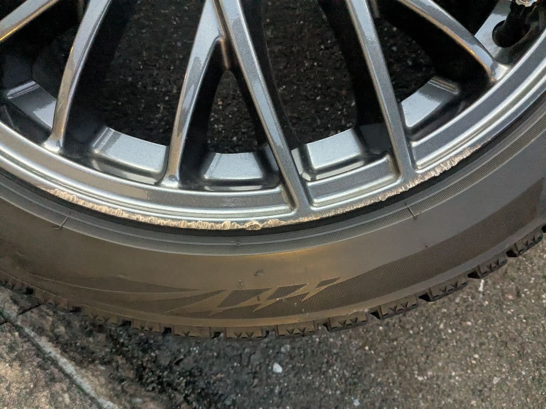 WRX STI 純正 18インチ ホイールセット ブリヂストン