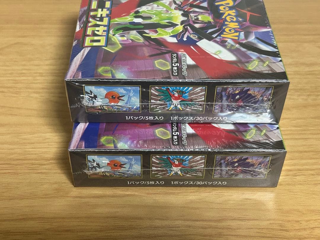 ポケモンカード ムニキスゼロ　新品・未開封　シュリンク付き　2BOX