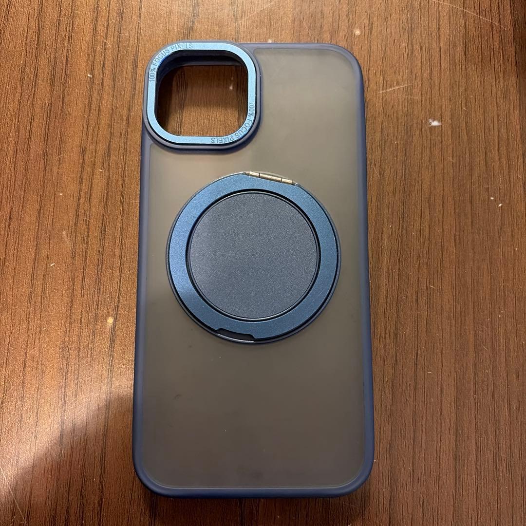 Apple iPhone 14 青色　ケース付き