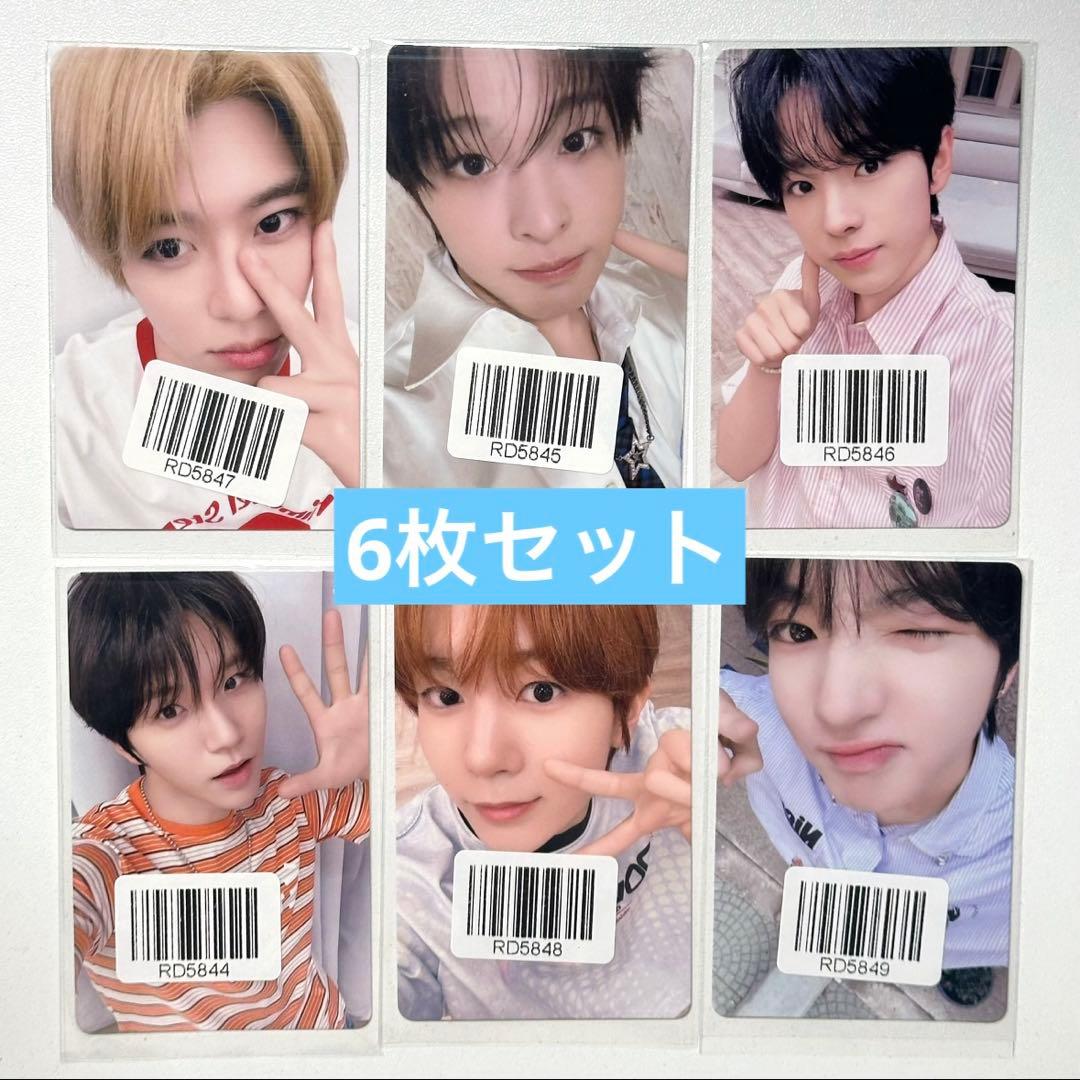 NCTWISH poppop KMStation ラキドロ トレカ 6枚セットA