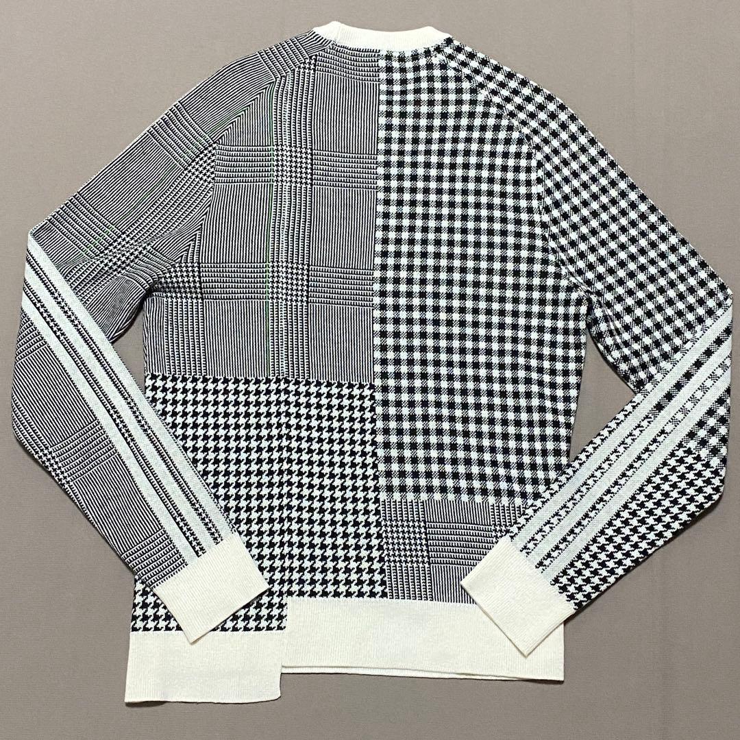 アディダスゴルフADIDAS グレンチェック千鳥柄ニットセーターセット