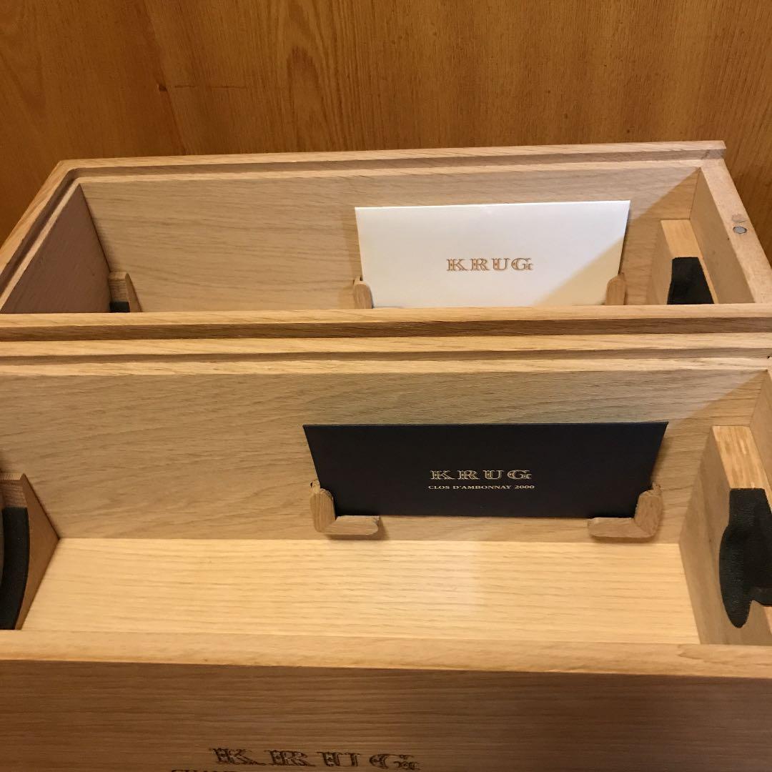 【在庫一掃❗️初売り・SALE❗️】KRUG・クルグ／ 木製化粧箱 × 5箱セット