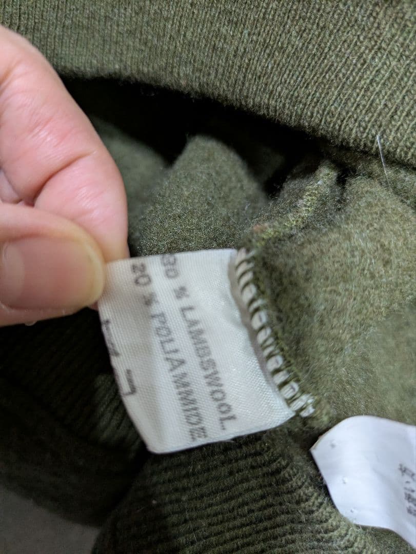 ロエベ　スウェット　トレーナー　ロゴ刺繍　トップス　M