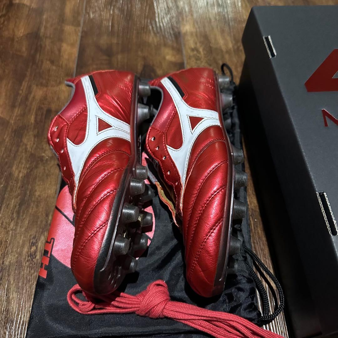 希少　24.0cm モレリアⅡ 40th記念モデル　ルビーレッドパック