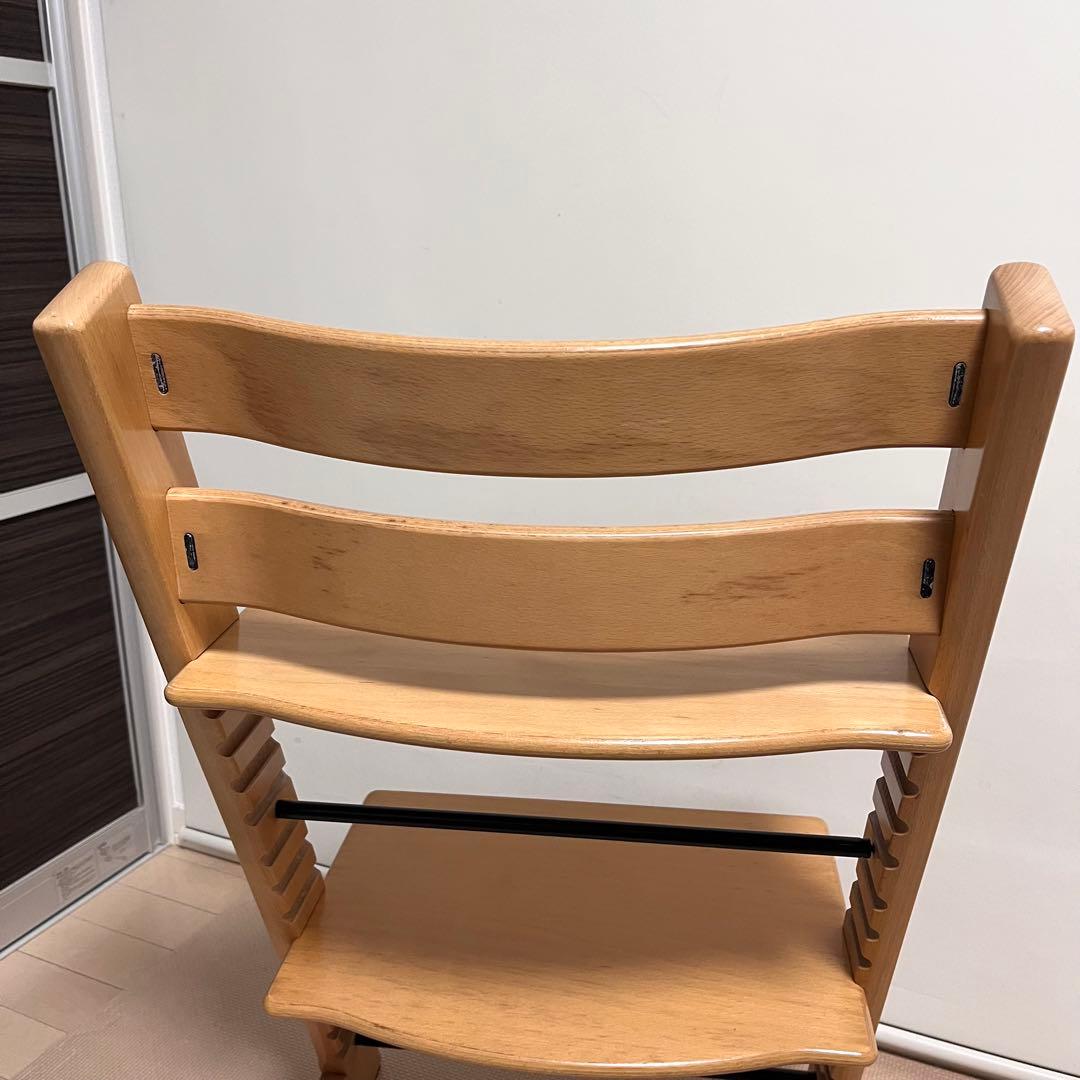 【新型】美品　シリアル6　ストッケ トリップトラップナチュラル