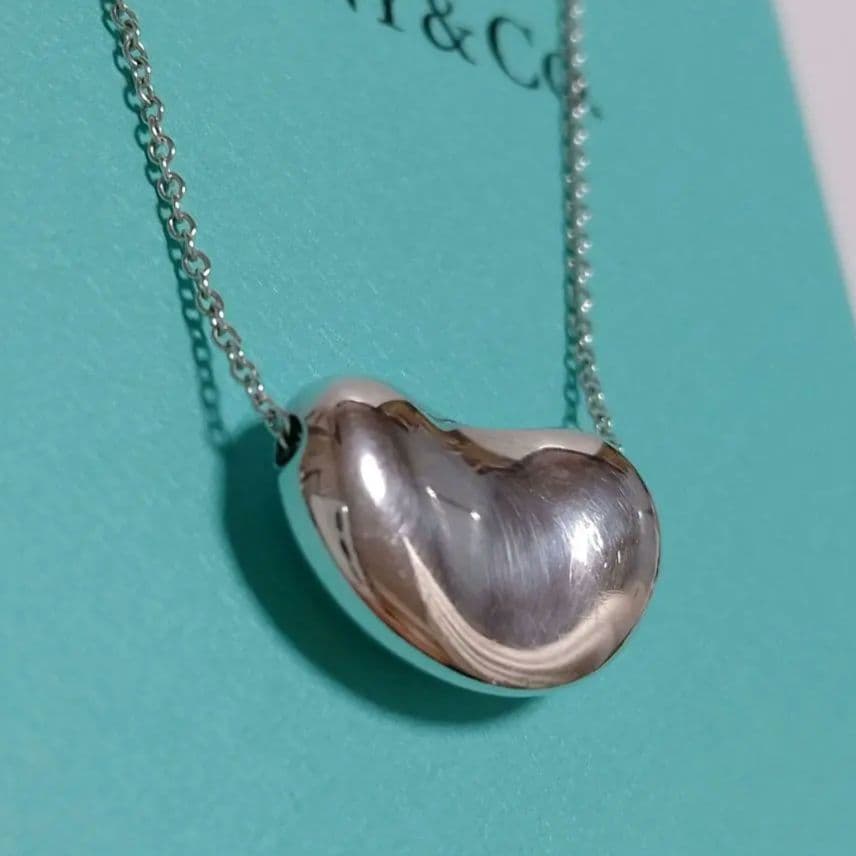 TIFFANY ティファニー ビーン ネックレス シルバー