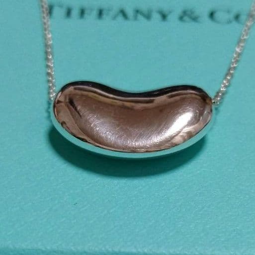 TIFFANY ティファニー ビーン ネックレス シルバー