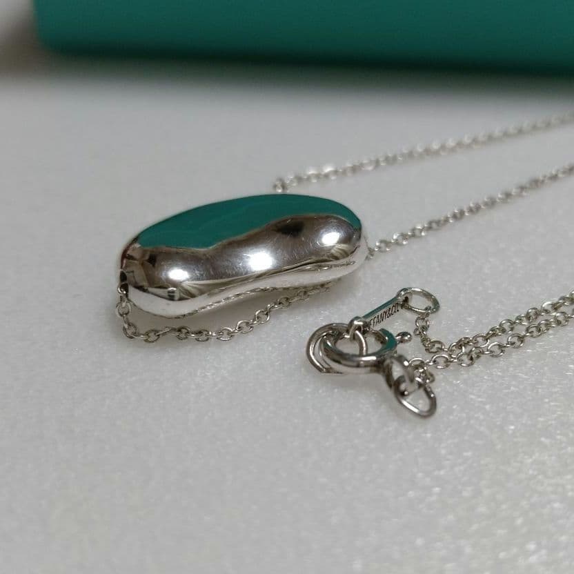 TIFFANY ティファニー ビーン ネックレス シルバー