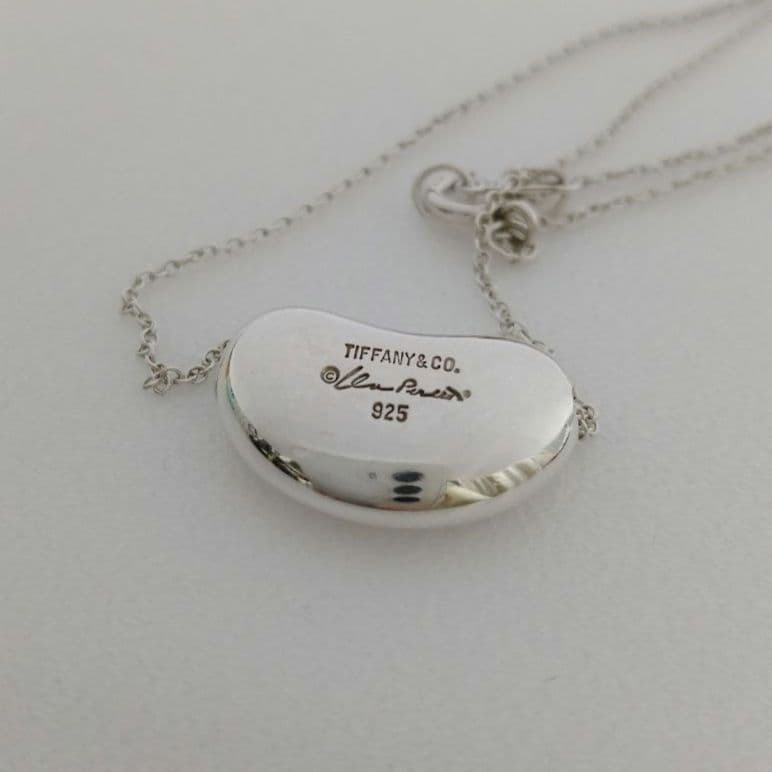 TIFFANY ティファニー ビーン ネックレス シルバー