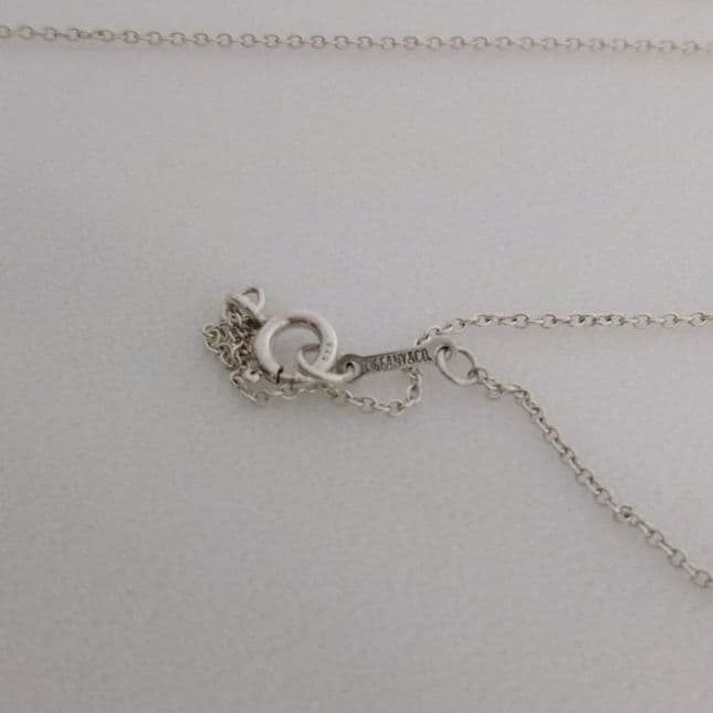 TIFFANY ティファニー ビーン ネックレス シルバー