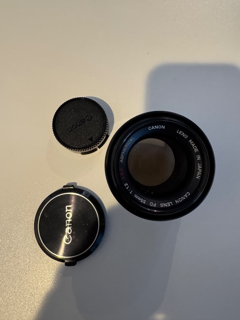 Canon FD 55mm f/1.2 SSC ASPH 美品 レンズ