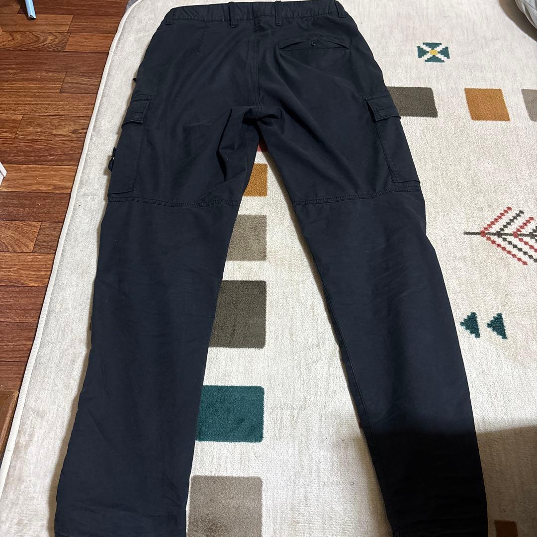 STONE  ブラックカーゴパンツ　M(W30)