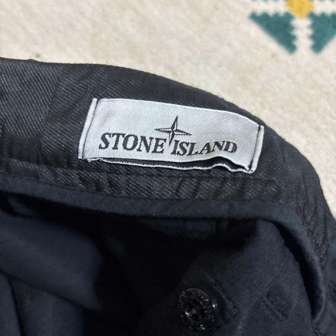 STONE  ブラックカーゴパンツ　M(W30)