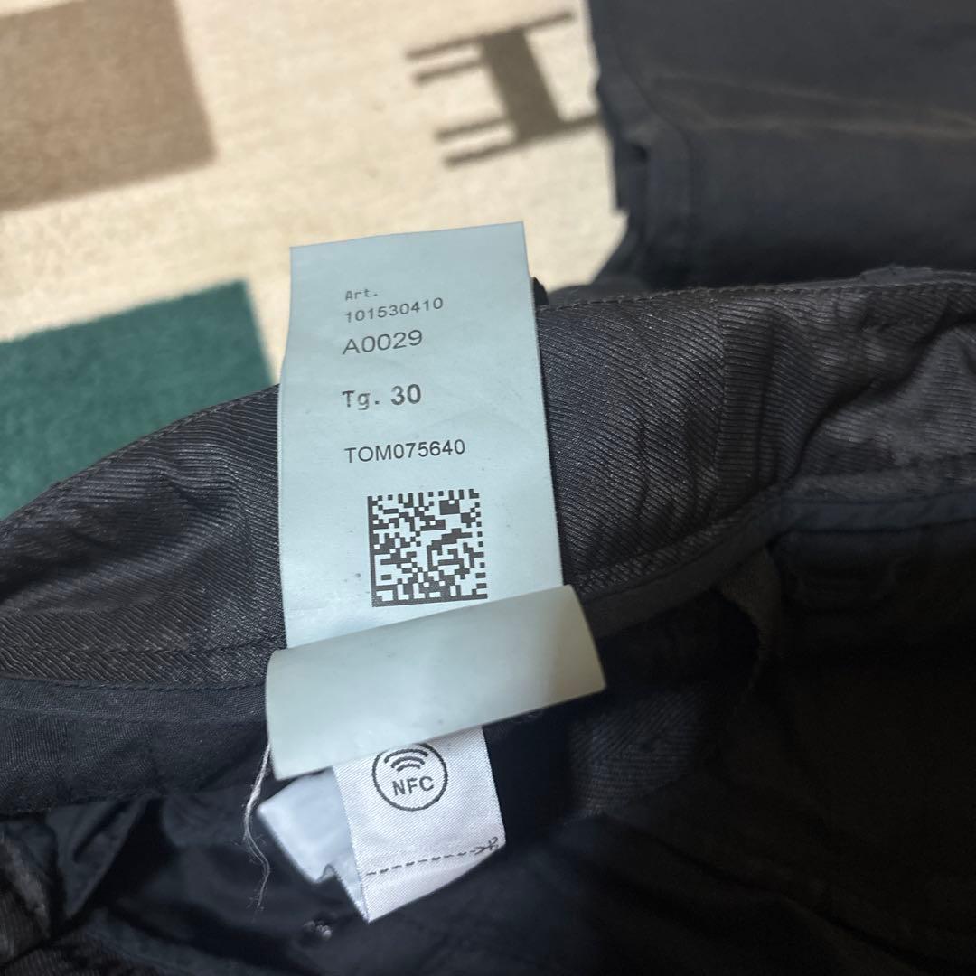 STONE  ブラックカーゴパンツ　M(W30)