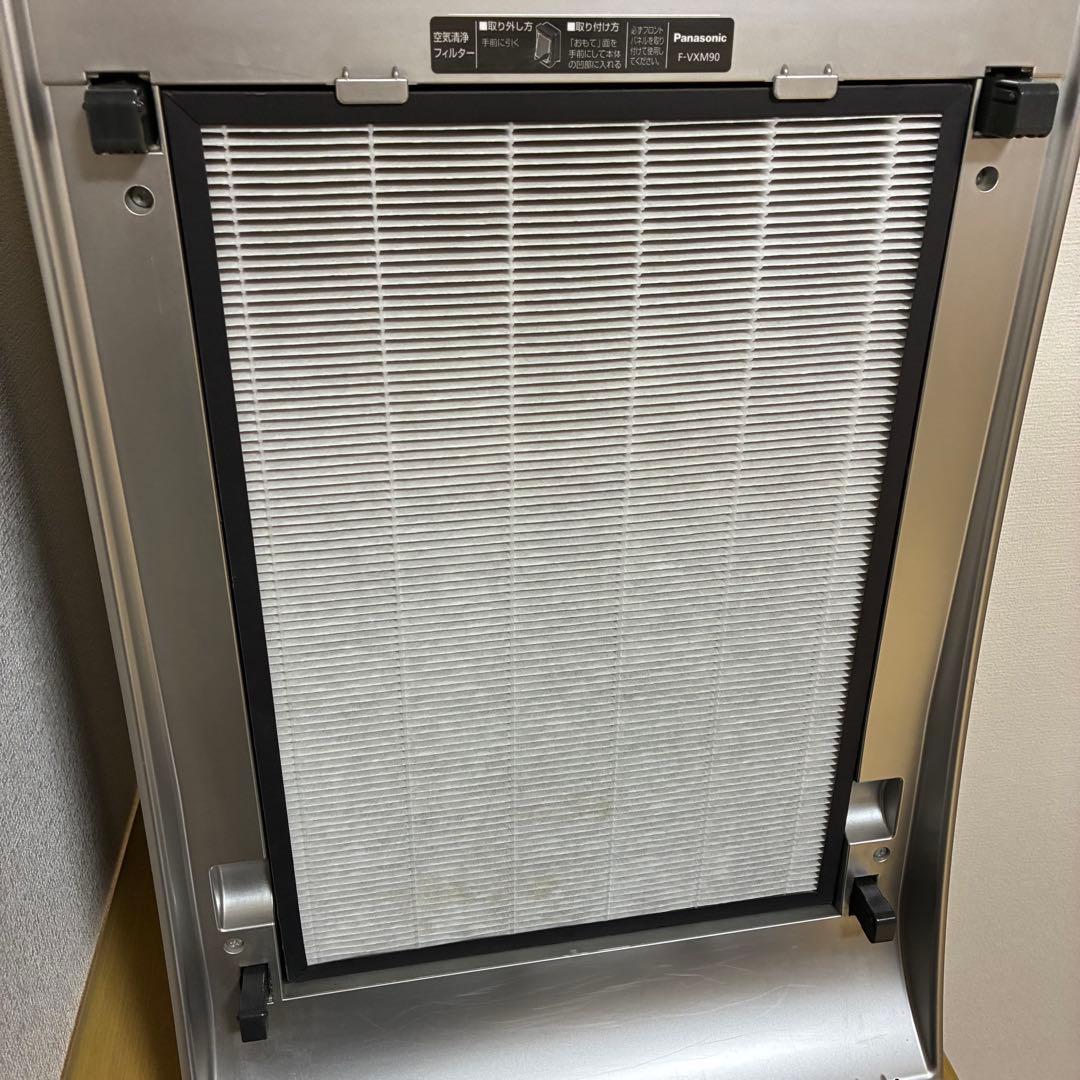 Panasonicパナソニック 加湿空気清浄機 F-VXM90 木目調