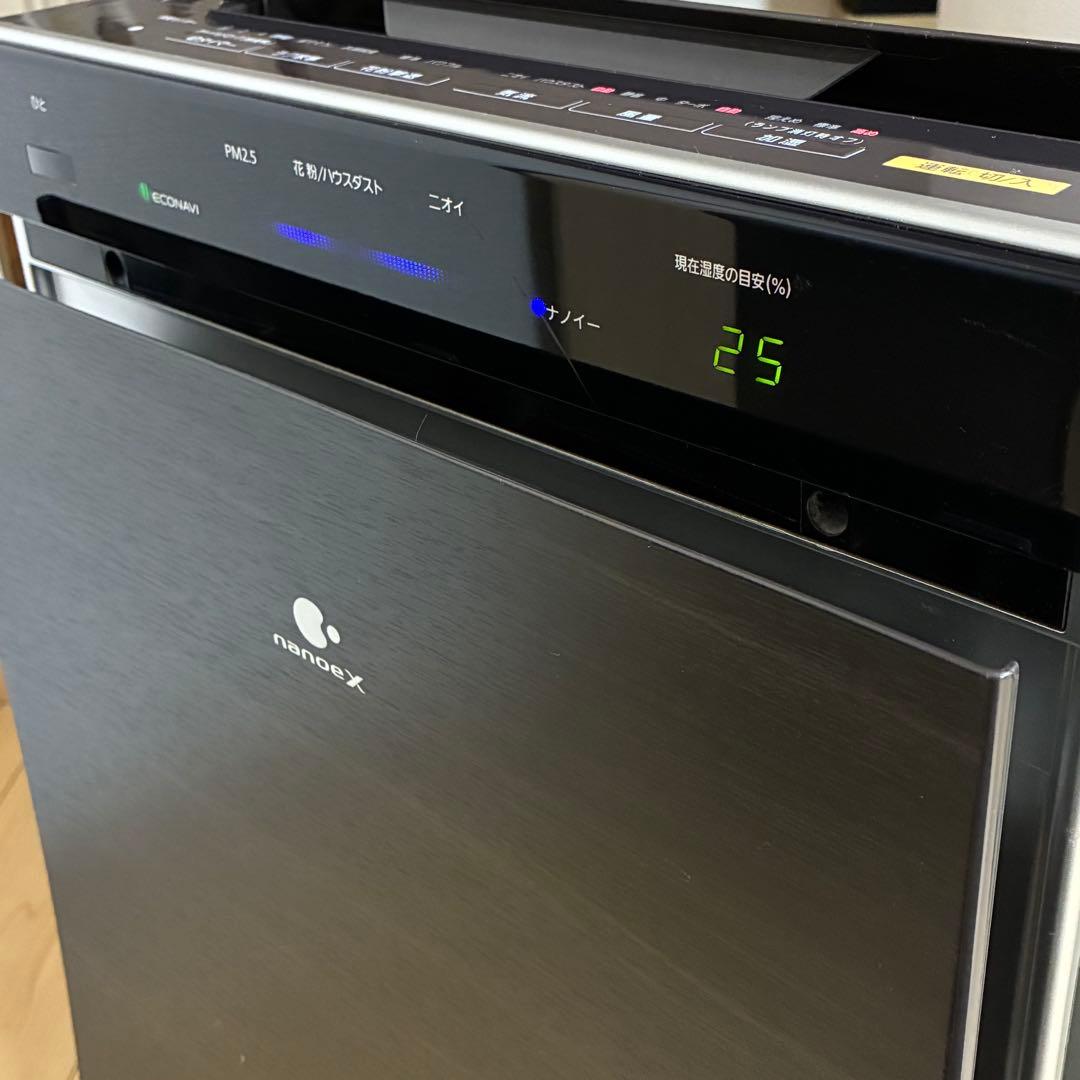 Panasonicパナソニック 加湿空気清浄機 F-VXM90 木目調