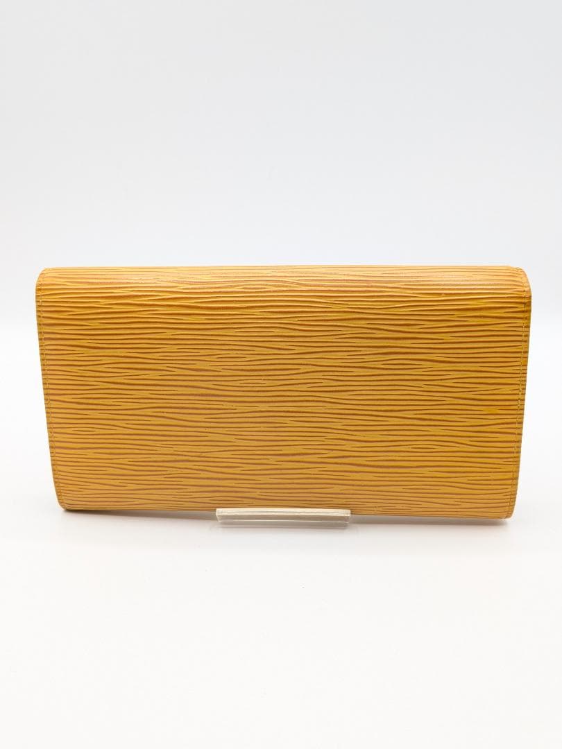 ルイヴィトン ポルトフォイユサラ エピ タッシリイエロー 0IN