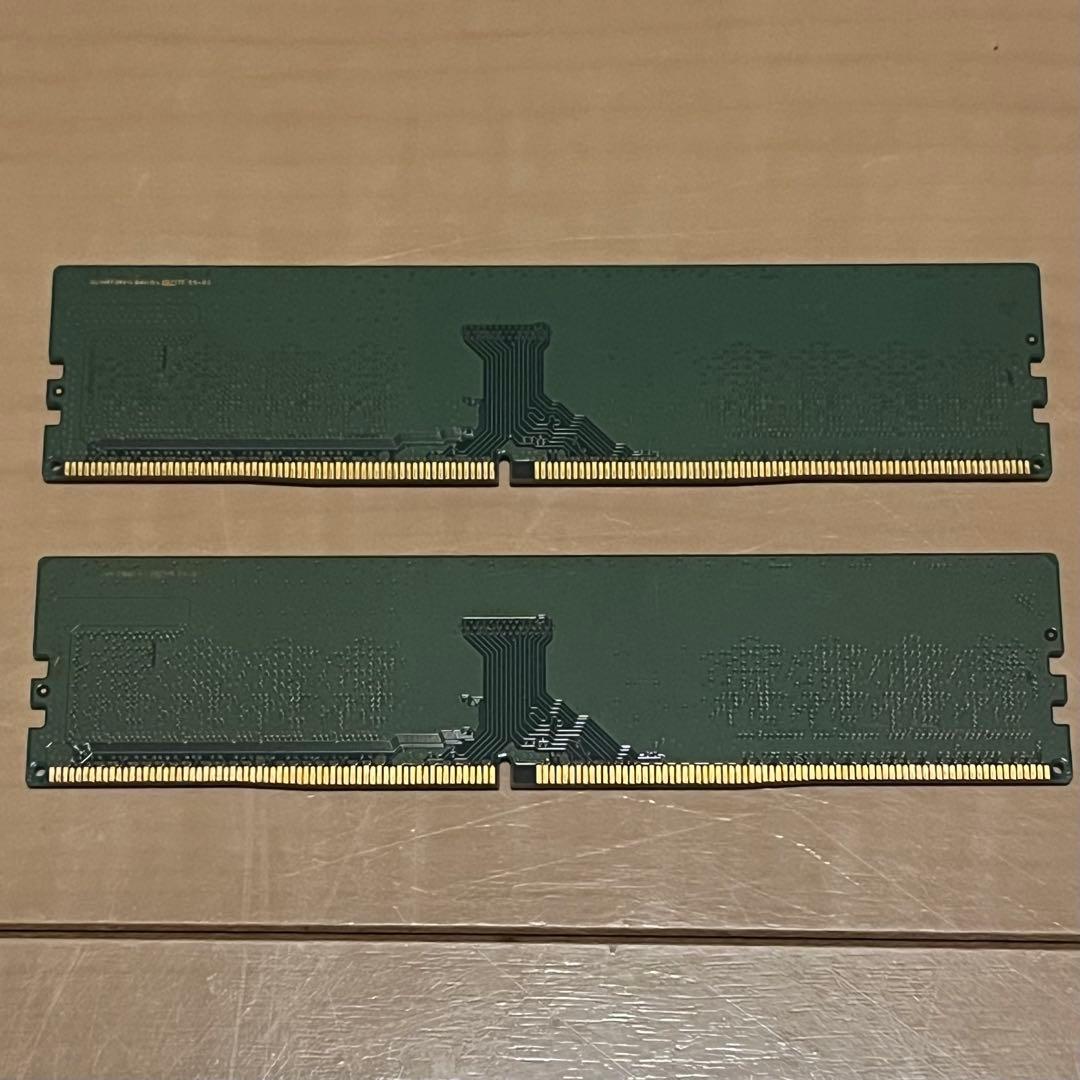 【2枚セット】SAMSUNG DDR4-2666 16GB (8GB×2)