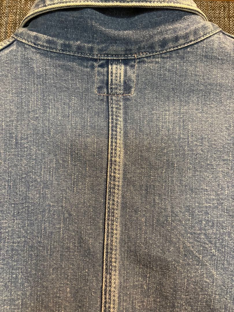 Lee 91-J デニム カバーオール 40 ハウスタグ ロングL 復刻