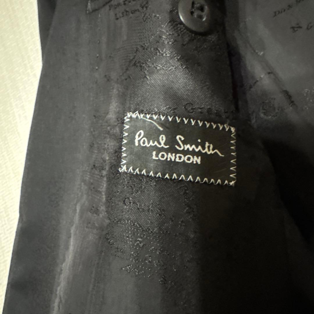 Paul Smith London 黒 ビジネス ダークブラックスーツ 国内正規