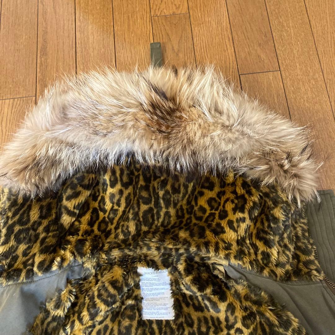 ワコマリア　WACKOMARIA 名作レオパードモッズコート