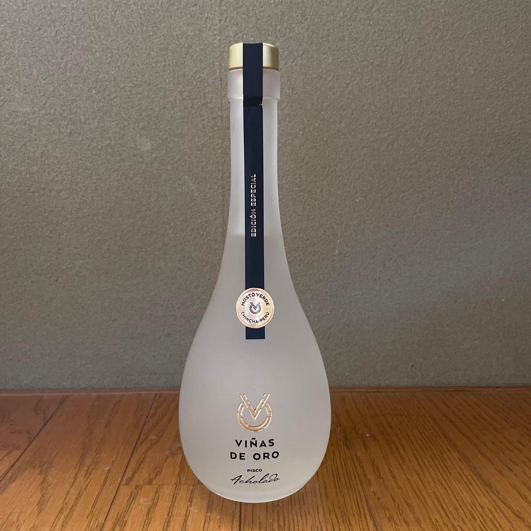 ペルーイカ州のピスコ、0.5Lのモストベルデ ぶどう、スペシャルエディション