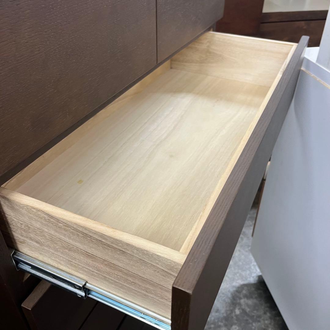 【廃盤品】◆◇無印良品◆◇木製6段チェスト◇◆タモ材◆◇ウォールナット