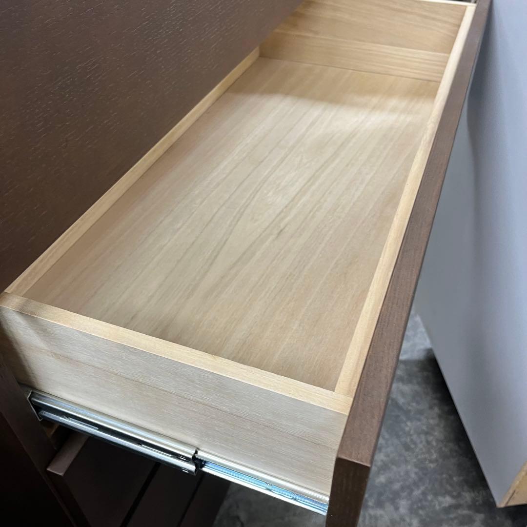 【廃盤品】◆◇無印良品◆◇木製6段チェスト◇◆タモ材◆◇ウォールナット